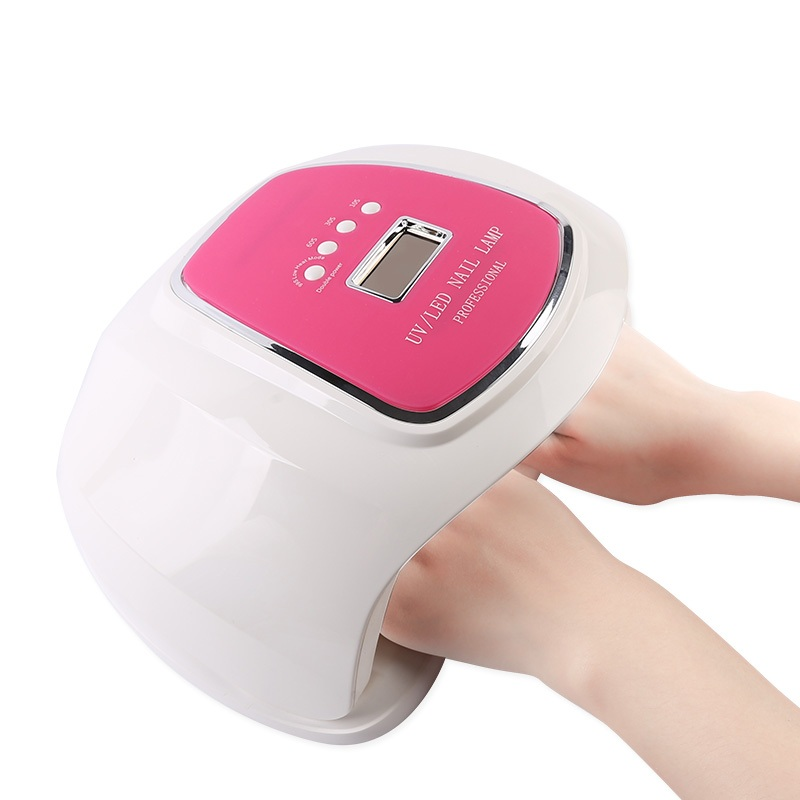 دستگاه لاک خشک‌کن ناخن حرفه‌ای دو دست با لامپ UV/LED 72W PLUS برند KL_PLUSS